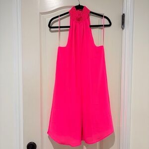 Krisa (Revolve) Pink Halter mini dress - M - NWT